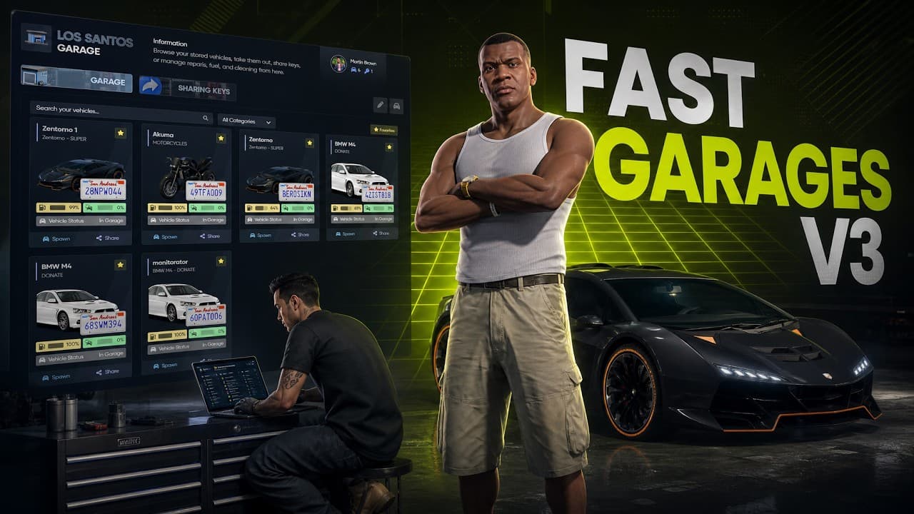 Garages V3 tanıtım videosu