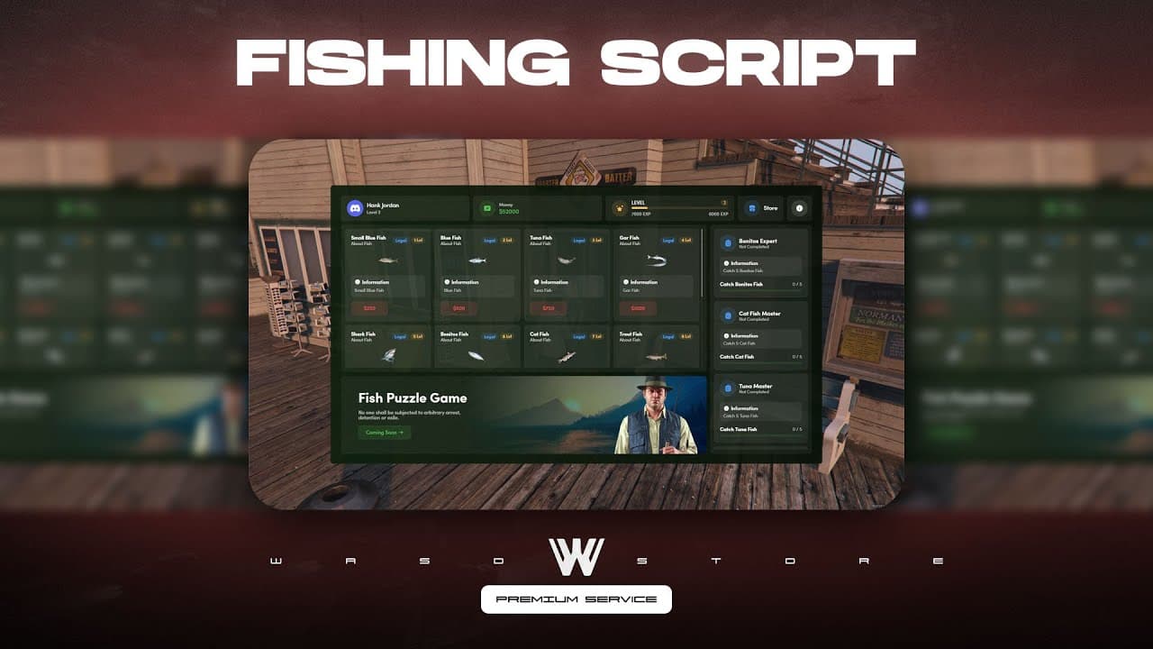 Fishing tanıtım videosu