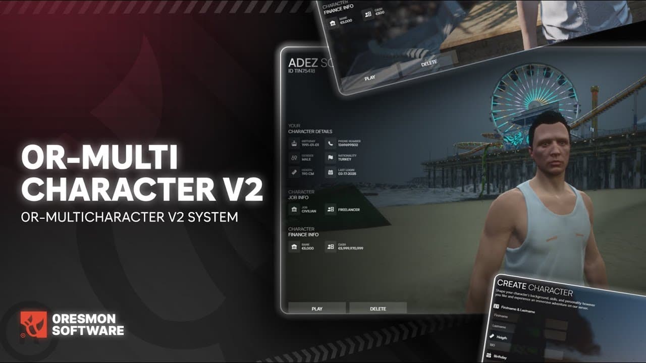 Multicharacter v2 tanıtım videosu