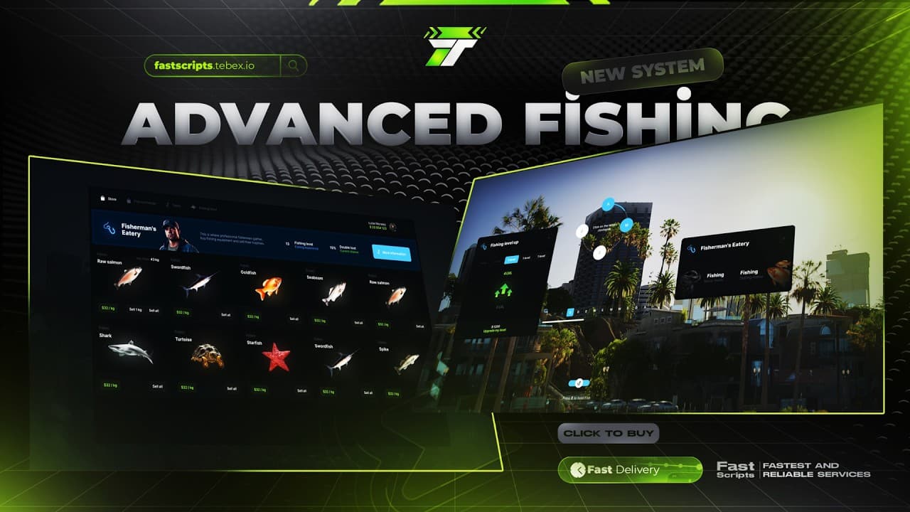 Fishing tanıtım videosu